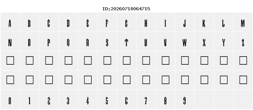 Character Map