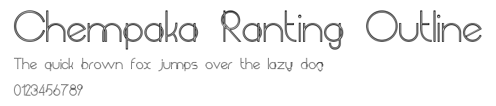 Chempaka Ranting Outline Preview