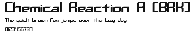 Chemical Reaction A (BRK) Preview