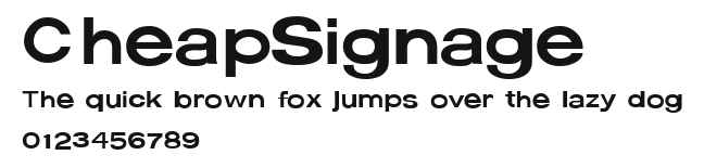 CheapSignage Preview