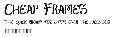 Cheap Frames Preview