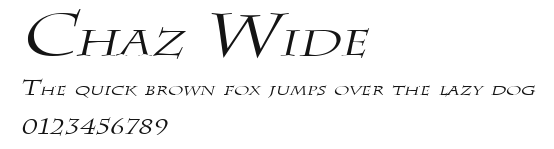 Chaz Wide Preview