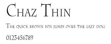 Chaz Thin Preview
