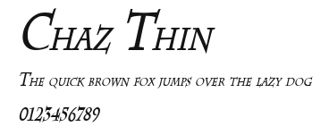 Chaz Thin Preview