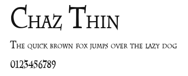 Chaz Thin Preview