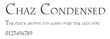 Chaz Condensed Preview