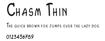 Chasm Thin Preview