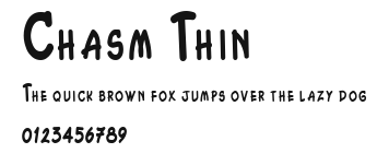 Chasm Thin Preview