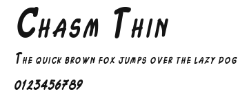Chasm Thin Preview