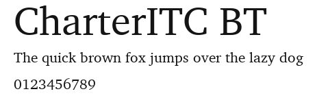 CharterITC BT Preview
