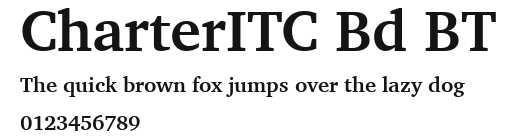 CharterITC Bd BT Preview