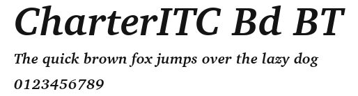 CharterITC Bd BT Preview