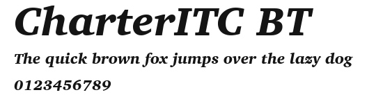 CharterITC BT Preview