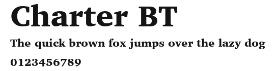 Charter BT Preview