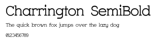 Charrington SemiBold Preview