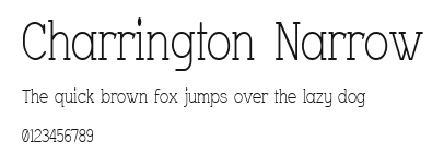 Charrington Narrow Preview