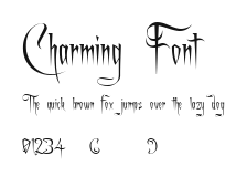 Charming Font Preview