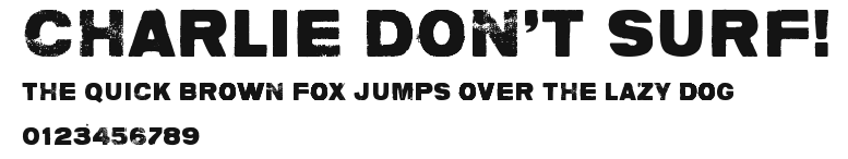 Charlie don't surf! Preview