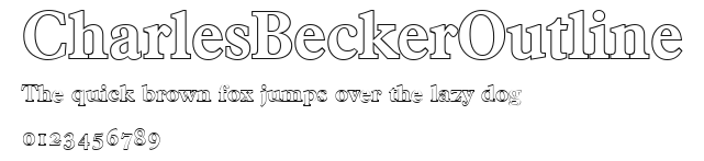 CharlesBeckerOutline Preview