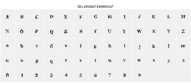 Character Map