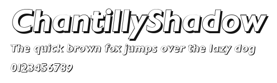 ChantillyShadow Preview