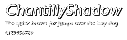 ChantillyShadow Preview