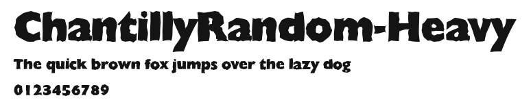 ChantillyRandom-Heavy Preview