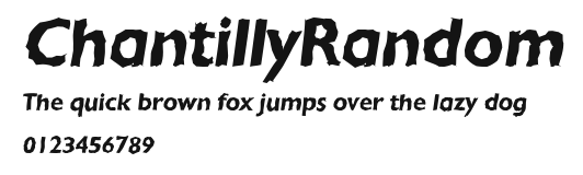 ChantillyRandom Preview