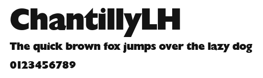 ChantillyLH Preview
