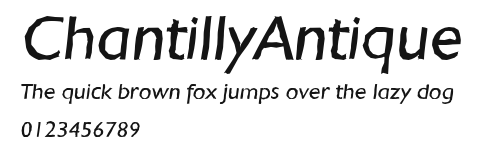 ChantillyAntique Preview
