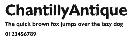 ChantillyAntique Preview