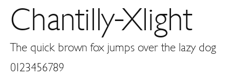Chantilly-Xlight Preview