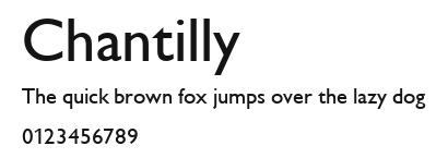 Chantilly Preview