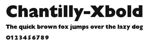 Chantilly-Xbold Preview