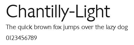 Chantilly-Light Preview