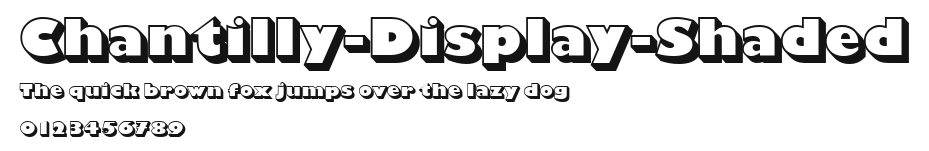 Chantilly-Display-Shaded Preview