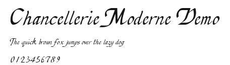 Chancellerie Moderne Demo Preview