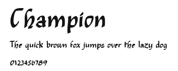 Champion Preview