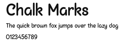 Chalk Marks Preview