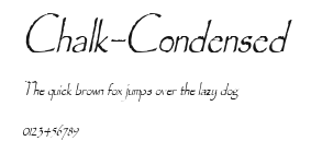 Chalk-Condensed Preview