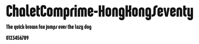 ChaletComprime-HongKongSeventy Preview