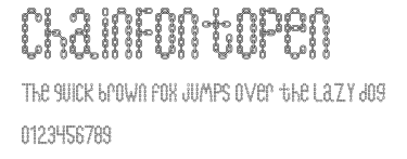 ChainFontOpen Preview