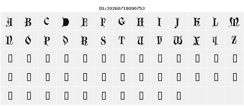 Character Map