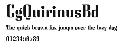 CgQuirinusBd Preview