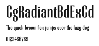 CgRadiantBdExCd Preview