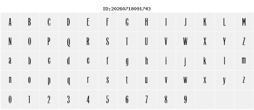 Character Map