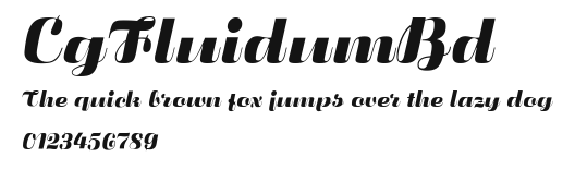 CgFluidumBd Preview