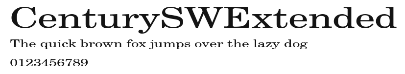 CenturySWExtended Preview