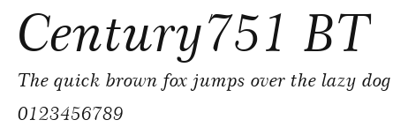 Century751 BT Preview
