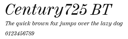 Century725 BT Preview